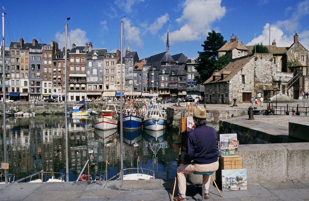Appartement Mogador Honfleur Eksteriør billede